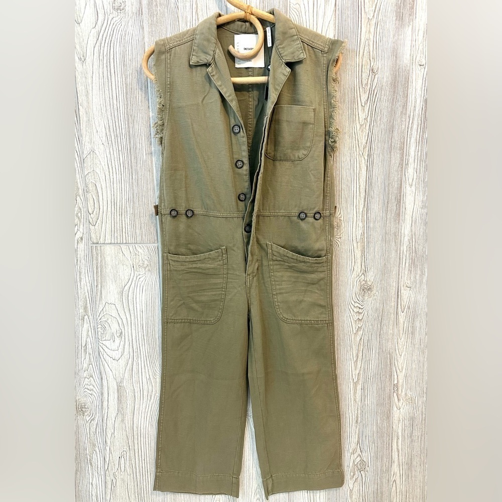 NEW! KIDS ONE TEASPOON SAFARI CAMP OVERALLS Jumpsuit One Piece Size 8 - 9 NWT - Picture 4 of 16